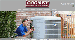 Desktop Screenshot of cooneyair.com